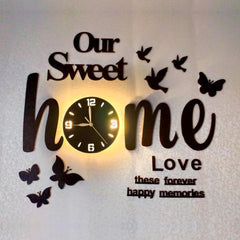 Home Design 3D Wall Clock